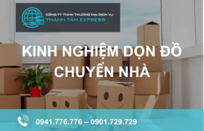 Bật mí kinh nghiệm dọn đồ chuyển nhà về nhà mới